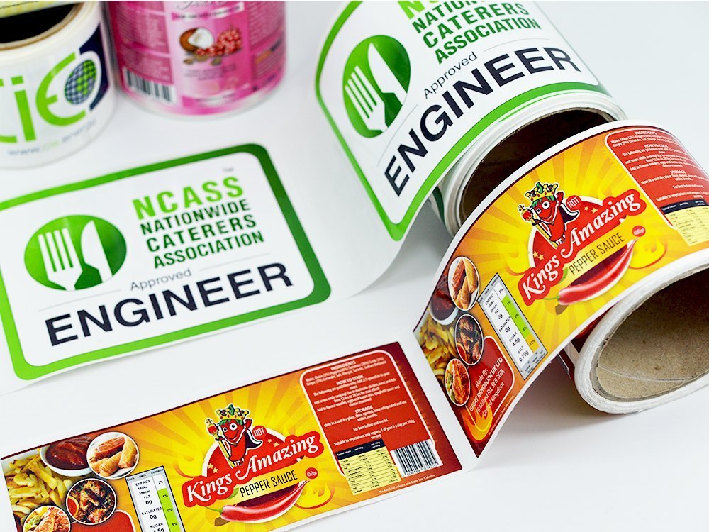Industrial product labels